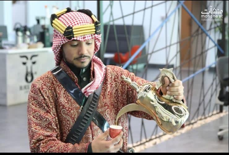 قهوجيين وصبابين فن الضيافة والافراح